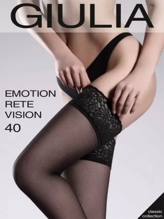 Чулки EMOTION RETE VISION 