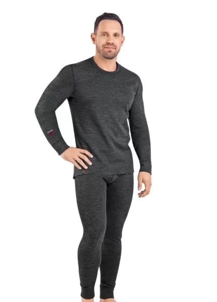 Клевер Кальсоны мужские CLE MP600520/3 меланж т. серый