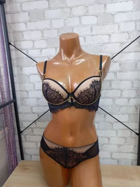 Комплект нижнего белья.WS Цвет черный 33035