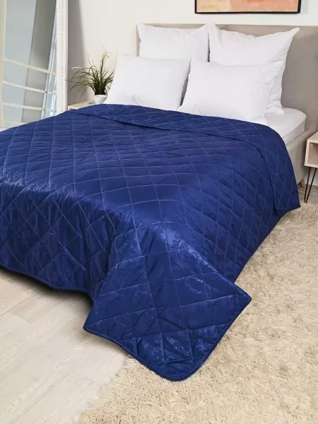 Покрывало "Элегант" (синий)