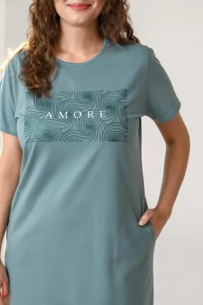 Туника "Элли" (ЗЕЛЁНЫЙ)