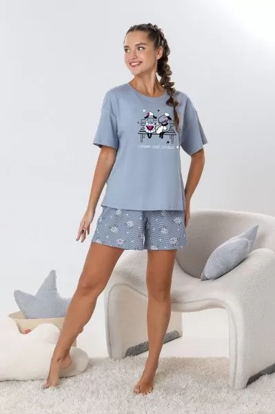 Костюм женский "Долли-5" СЕРЫЙ