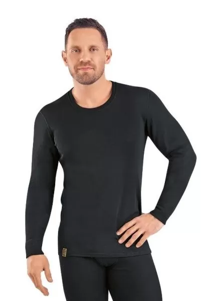 Клевер Джемпер термо  мужской CLE MF600218рн чёрный 