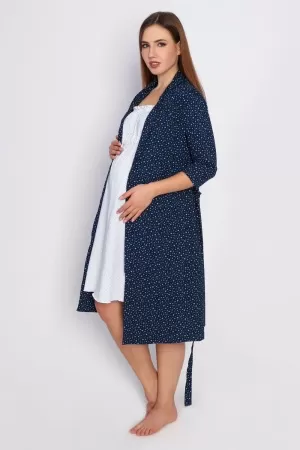 Комплект женский Забота (голубые звезды)