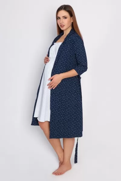 Комплект женский Забота (голубые звезды)