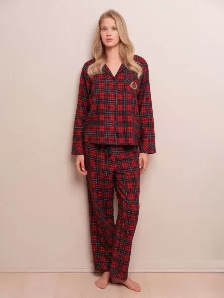 Пижама женская с брюками 4299