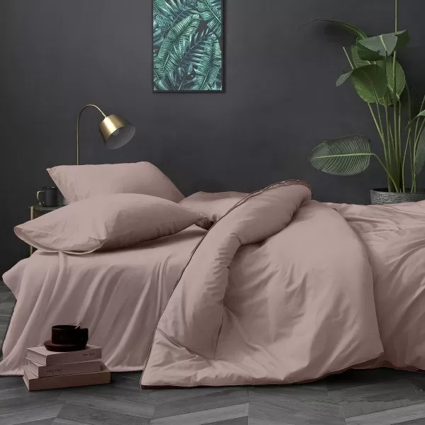  Комплект постельного белья Розовая пастель. Ткань Поплин 