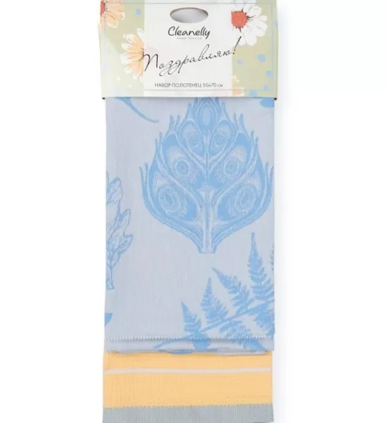 Комплект полотенец Midsummer КНЦ-560-556-5916 цв.10000 (2764)