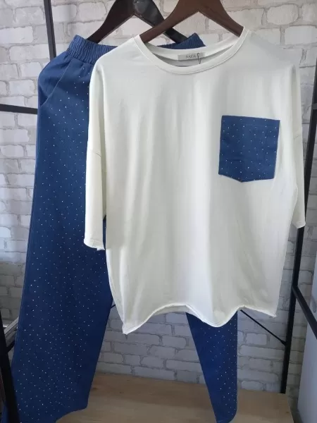 Костюм женский с брюками 003