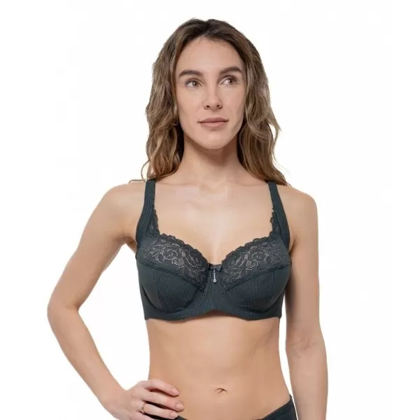 Бюстгальтер 21038 цвет антрацит