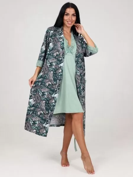 Комплект женский 96 (халат+сорочка) 