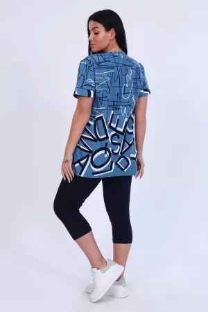 Костюм женский с бриджами 27041