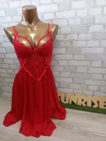 Пеньюар 312 красный