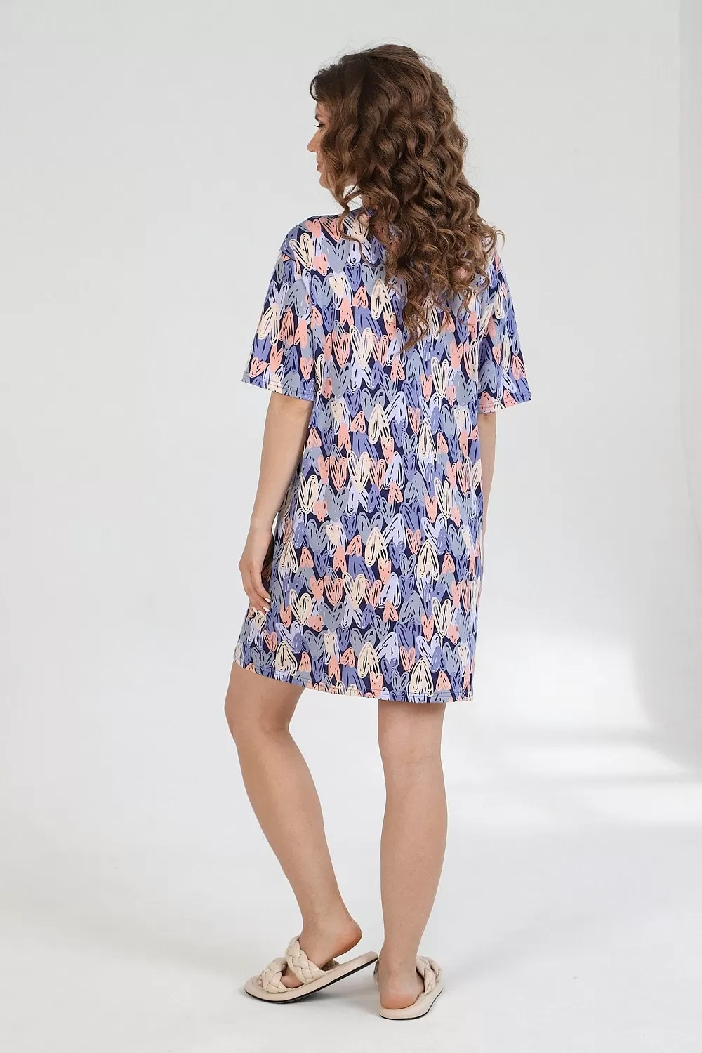 Туника "Сладкая жизнь-1"(ПЕРСИКОВЫЙ)