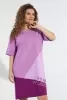 Туника женская "Нега-1"(ЛИЛОВЫЙ)