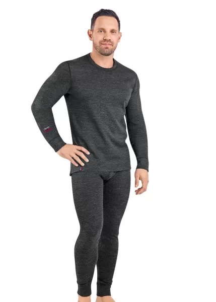 Клевер Джемпер мужской  CLE MF600520/3 т.серый