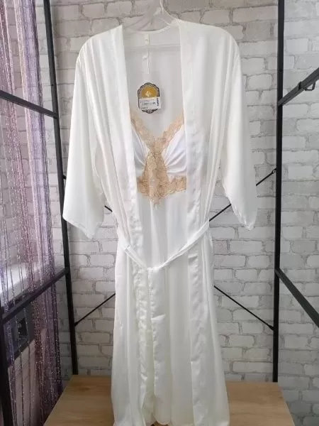 Комплект Халат с сорочкой. Цвет ассорти