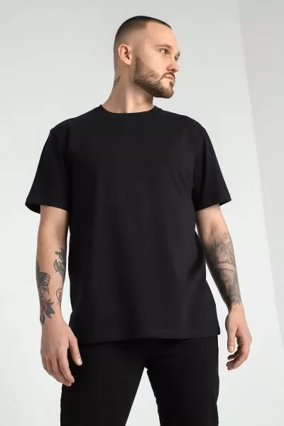 Футболка мужская Клаб-1У (черный)