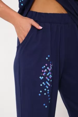 №123 Костюм женский с брюками