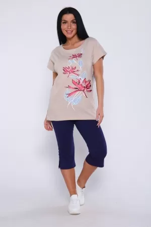 Костюм женский с бриджами 32069