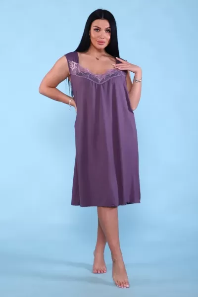 Сорочка женская 6420 (сливовый)