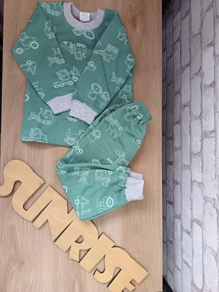 Пижама детская утепл. Авто