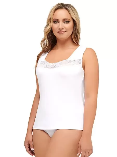 Майка женская 86165(цвет белый )