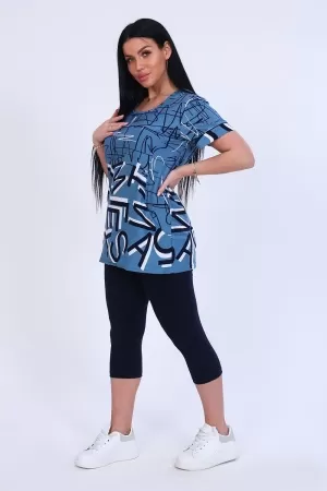 Костюм женский с бриджами 27041