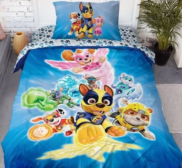 Комплект постельного белья, поплин "Щенячий Патруль" Paw Patrol панно 
