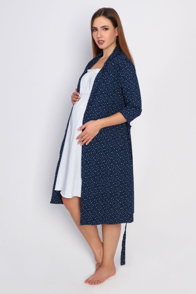 Комплект женский Забота (голубые звезды)