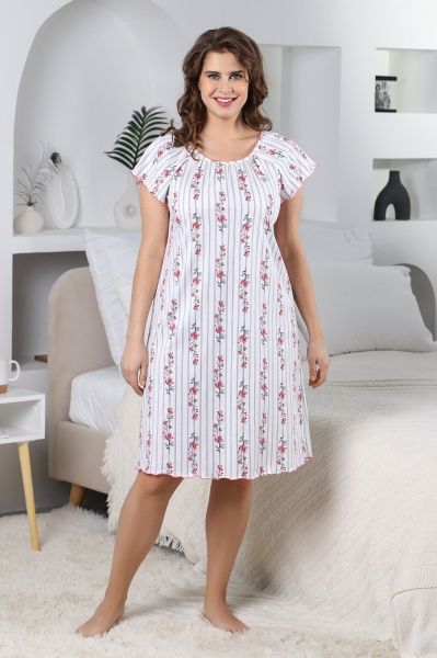 Ночная сорочка "Нэнси-2" (КРАСНЫЙ)