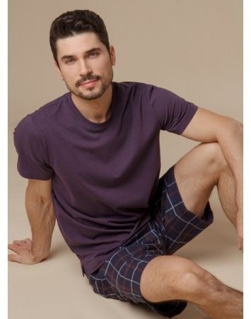 Мужская пижама с шортами 3050