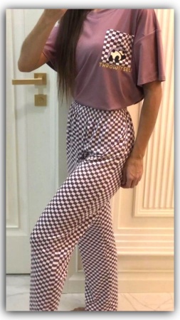 Пижама жен. с брюками 303 