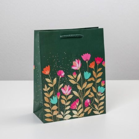 Пакет ламинированный "Цветы" 
