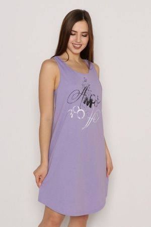 Сорочка женская "Амур" (фиолетовый)